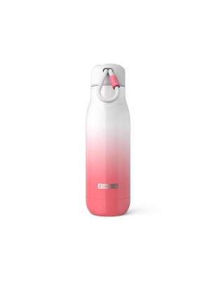 Bottiglia termica Zoku inox ombre rosa 500 ml
