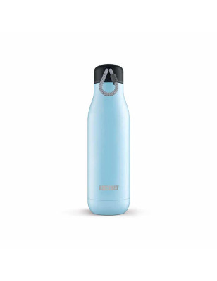 Bottiglia termica Zoku inox azzurra 500 ml