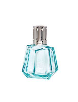 Lampada catalitica Lampe Berger Origami azzurra. Elimina gli odori e profuma la casa, ufficio, cucina, bagno, soggiorno