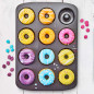 Stampo antiaderente 12 mini donuts Birkmann