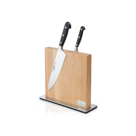 Blocco per coltelli magnetico Zassenhaus legno di Quercia
