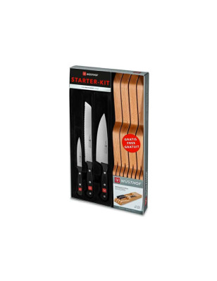 Set 3 coltelli con cassettiera Starter Kit Wusthof Gourmet