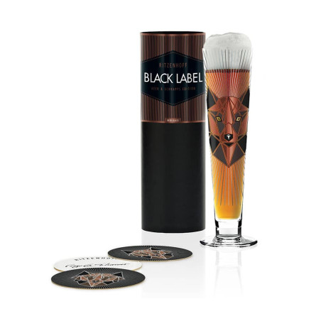 Bicchiere birra Ritzenhoff Black Label Angela Schiewer 385 ml