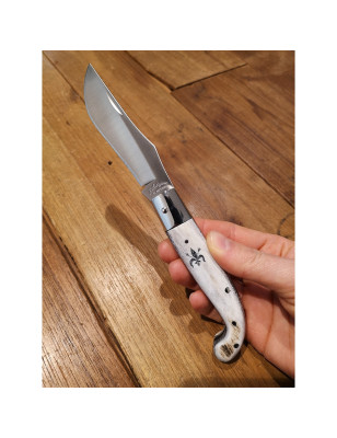 Coltello regionale Zuava L'artigiano Scarperia corno di Cervo 19,5 cm