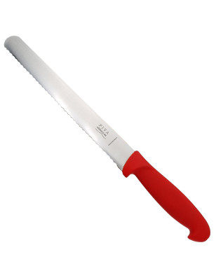 Coltello pane professionale Coltelleria Piva, lama seghettata lunga 24 cm