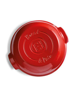 Cuoci pane Emile Henry ceramica rossa 32,5 cm