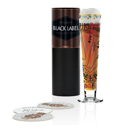 Bicchiere birra Ritzenhoff Black Label Sascha Morawetz 385 ml
