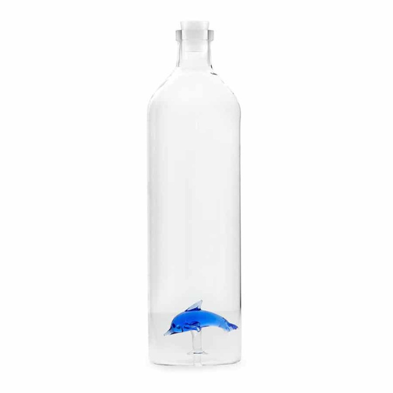 Bottiglia acqua in vetro Balvi Delfino 1,2 litri