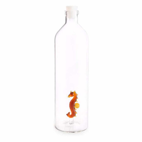 Bottiglia in vetro borosilicato Balvi Cavalluccio Marino 1,2  L