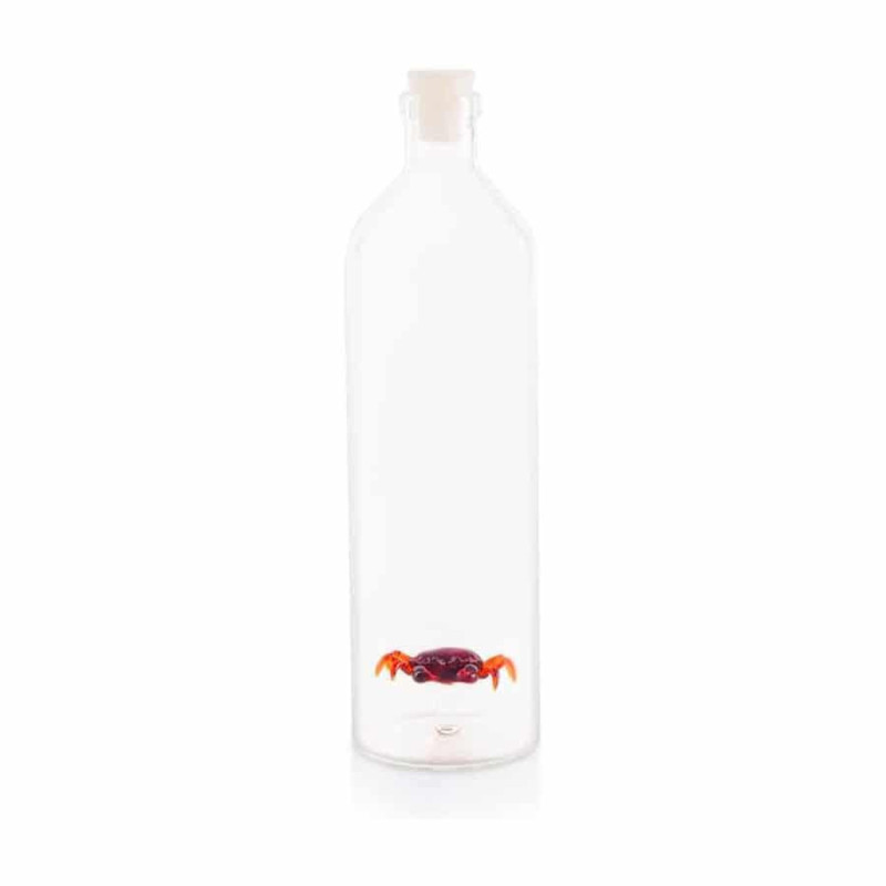Bottiglia acqua in vetro Balvi Granchio 1,2 litri