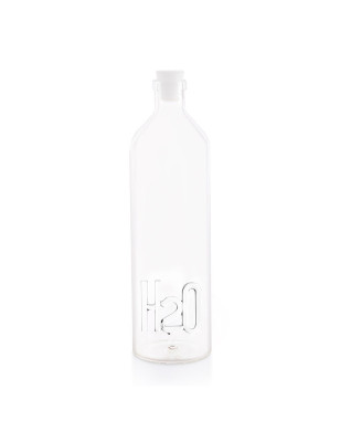 Bottiglia acqua in vetro Balvi H2O 1,2 litri