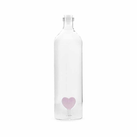 Bottiglia vetro Balvi cuore 1