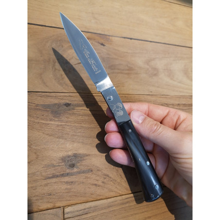 Coltello chiudibile San Fratellano Fraraccio corno di Bue scuro 20 cm