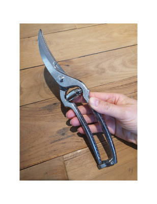 Forbici per pollo Sharps in acciaio inox