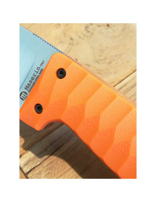 Coltello da caccia lama fissa Maserin Croz 976 manico G10 arancione