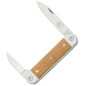 Coltello tasca Maserin Sessantesimo 195 doppia lama manico Micarta Coltello tasca Maserin Sessantesimo 195 doppia lama manico Micarta