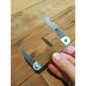 Coltello tasca Maserin Sessantesimo 195 doppia lama manico Micarta Coltello tasca Maserin Sessantesimo 195 doppia lama manico Micarta