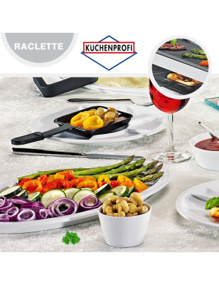 Piastra Raclette professionale Kuchenprofi Vista8