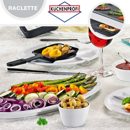 Piastra Raclette professionale Kuchenprofi Vista8