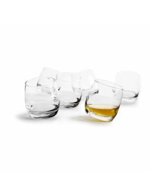 Set 6 bicchieri Whisky oscillanti Sagaform idea regalo per ogni occasione