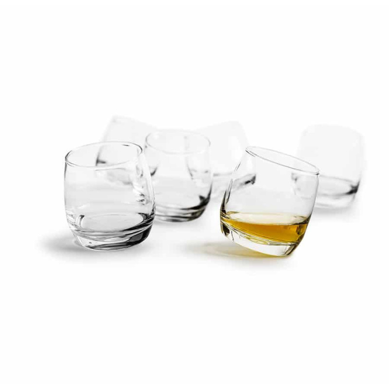 Set 6 bicchieri Whisky oscillanti Sagaform