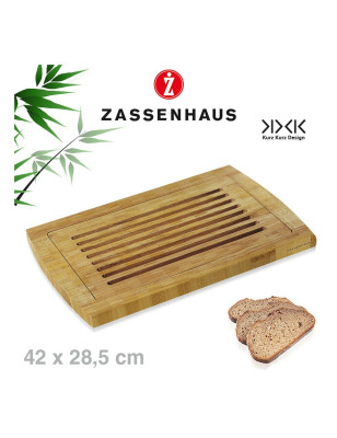 Tagliere pane Zassenhaus in bambù cm 42 X 28,5