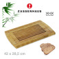 Tagliere pane Zassenhaus in bambù cm 42 X 28,5 Tagliere pane Zassenhaus in bambù cm 42 X 28,5