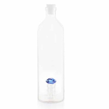Bottiglia in vetro borosilicato tappo in silicone Balvi Medusa 1,2 L