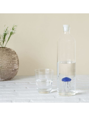 Bottiglia in vetro borosilicato tappo in silicone Balvi Medusa 1,2 L