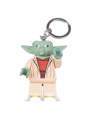 Portachiavi Lego Star Wars Yoda con luce a led