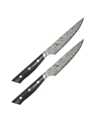 Set 2 coltelli da bistecca costata fiorentina Miyabi Hibana 800DP cm 12