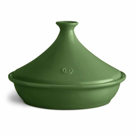 Tajine Emile Henry ceramica verde alloro 32 cm