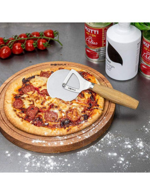 Tagliere pizza Boska Friends M in legno cm 29
