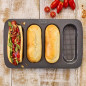 Teglia antiaderente per 4 Hot dog Birkmann Teglia antiaderente per 4 Hot dog Birkmann