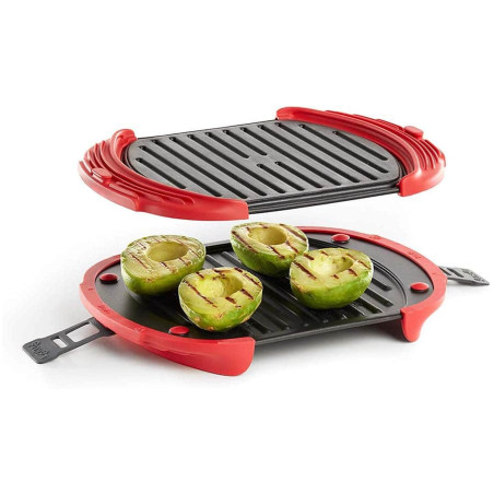 Piastra grill XL Lékué per cucinare nel forno a microonde