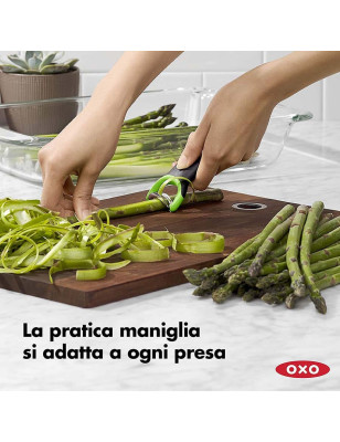 Pela asparagi Oxo con lama microdentata