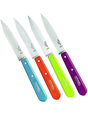 Set 4 spelucchini Opinel Vertigo. Ideali per lavorare frutta e verdura