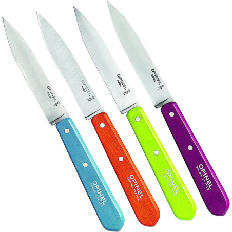 Set 4 spelucchini Opinel Vertigo. Ideali per lavorare frutta e verdura