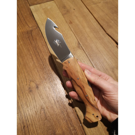 Coltello da caccia chiudibile Viper Venator UL legno Olivo