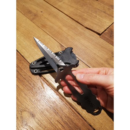 Coltello da sub subacqueo lama fissa Mac Apnea 9