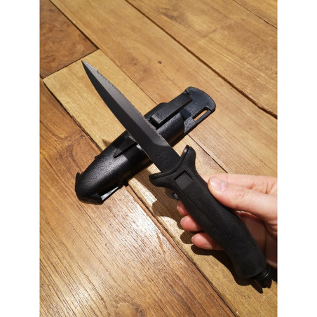 Coltello da sub subacqueo lama fissa Mac Aquatys 11 2