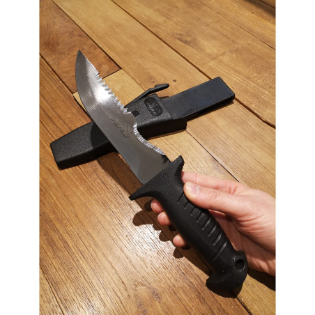 Coltello sub subacqueo lama fissa Mac Squalo 14