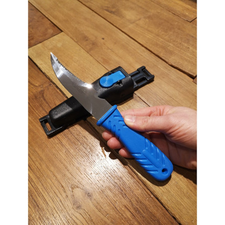 Coltello sub subacqueo lama fissa Mac Shark 10