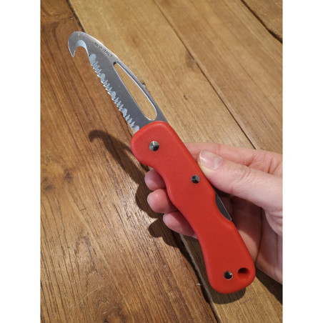Coltello chiudibile da soccorso Mac 697 SOS rosso