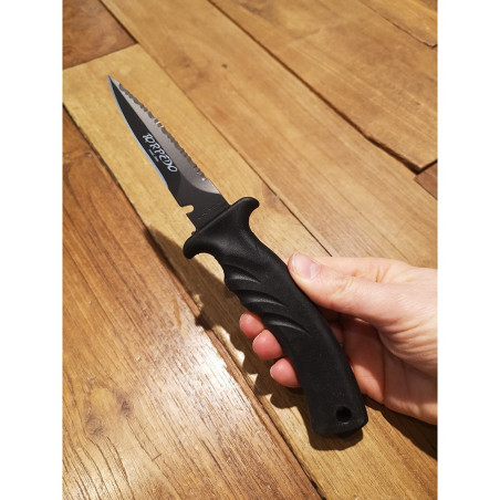 Coltello da sub subacqueo lama fissa Mac Torpedo 9 BE