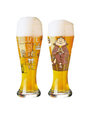 Set 2 bicchieri da birra Ritzenhoff Weizen Salute