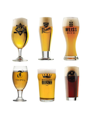 Set 6 bicchieri da Birra Balvi L'Hédoniste