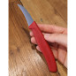 Spelucchino curvo frutta e verdura | Victorinox rosso 6 cm Spelucchino curvo frutta e verdura | Victorinox rosso 6 cm