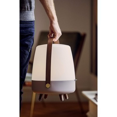 Lampada portatile con altoparlante Kooduu Lite-up Play Earth