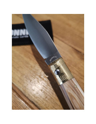 Coltello originale Pattada Roberto Monni corno di Bue cm 18. Prodotto in Sardegna